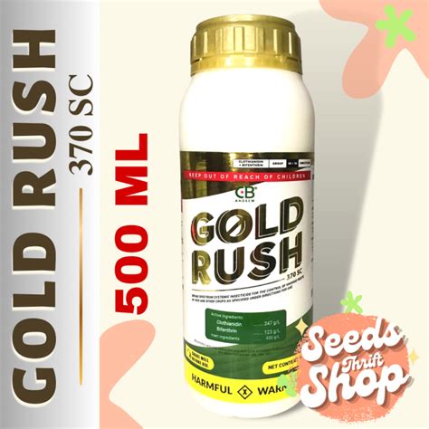 GOLD RUSH 370 SC 500 ML BROAD SPECTRUM SYSTEMATIC INSECTICIDE Lazada PH