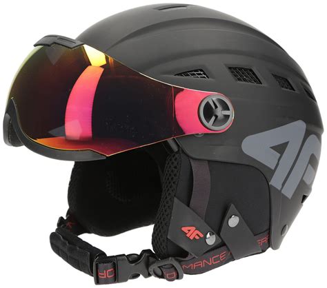 4F Kask Narciarski H4Z19 KSU003 20S Czarny Rozmiar XL 4F Sport