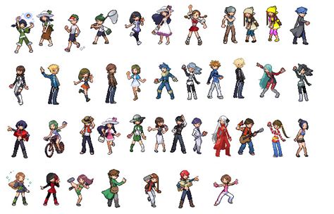 Pokemon Trainers by Darktwins on DeviantArt