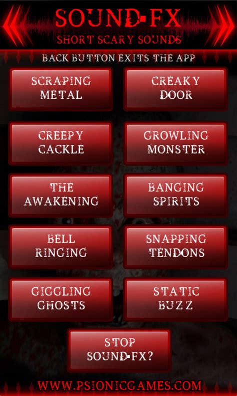 Creepy Scary Sounds:Amazon.com:Appstore for Android