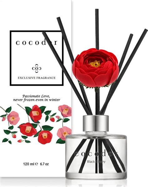 Cocodor Dyfuzor Zapachowy Z Patyczkami Camellia 120 Ml Black Cherry