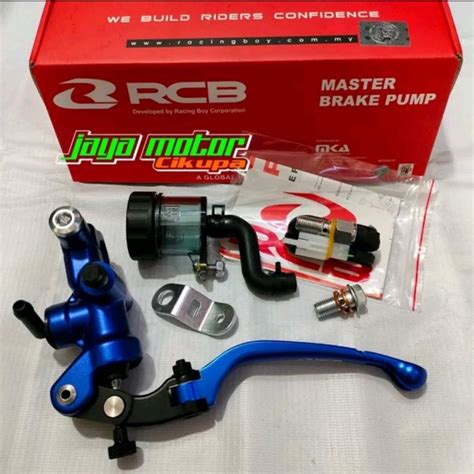 Jual Master Rem Rcb Radial S Mm Kanan Kiri Biru Hitam Merah Gold