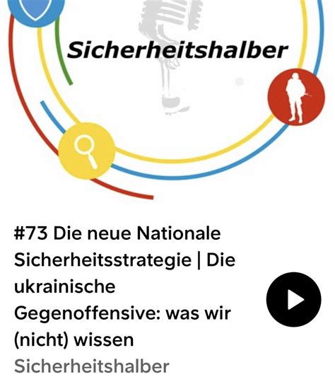 Gesellschaft F R Sicherheitspolitik E V Gsp On Twitter Rt