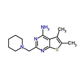 5 6 Dimethyl 2 Piperidin 1 Ylmethyl Thieno 2 3 D Pyrimidin 4 Amine