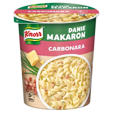 Danie Makaron Carbonara 55g Knorr Sklep Bastek