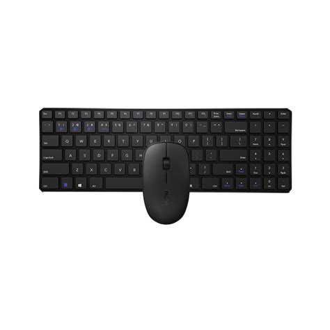 Clavier Et Souris Sans Fil Rapoo Noir Prix Carrefour