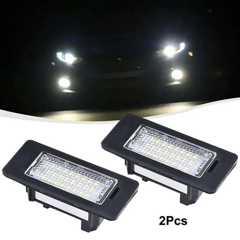 2pcs Car Error Free LED License Plate Light Bulb Car Interior Light