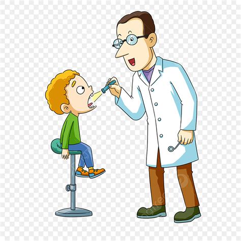 dentist cartoon clipart transparent png hd cartoon dentist dentist
