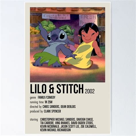 "Lilo & Stitch (2002) Poster" Poster for Sale by Lucy Marrett | Redbubble