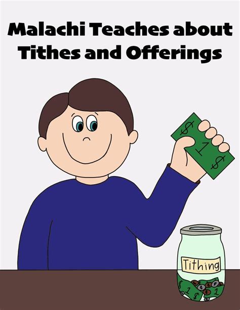 Primary 6 Lesson 44 Malachi Teaches About Tithes And Offerings Latterdayvillage