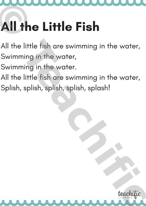 Poems About Fish For Kids