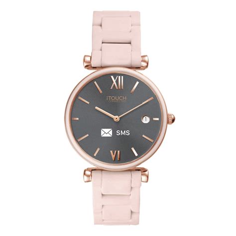 iTouch Connected Hybrid Smart Watch and Fitness Tracker, For Women and