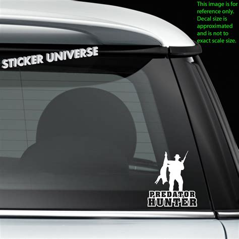 Predator Hunter Hunting Truck Car Window Decal Bumper Sticker Etsy