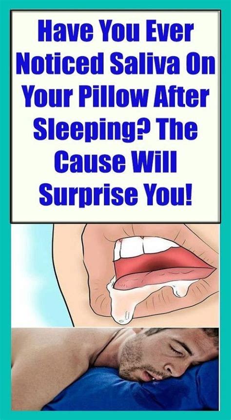 Have You Ever Noticed Saliva On Your Pillow After Sleeping The Cause