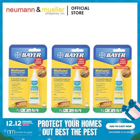 Bayer Blattanex Cockroach Gel Cockroach Killer G S Lazada Ph