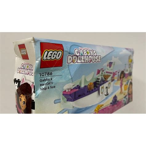 Barco y Spa de Gabby y Siregata Caja dañada LEGO 10786