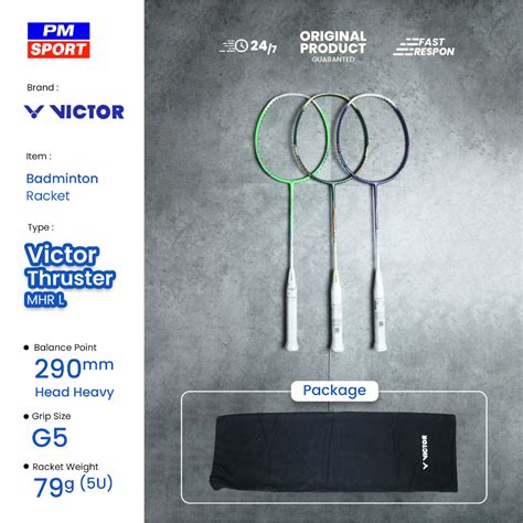 Jual Raket Badminton Bulutangkis Victor Thruster Hmr L Shopee Indonesia