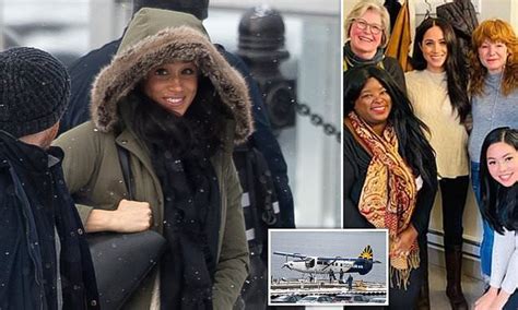 Meghan Markle Boards Canadian Seaplane To Visit Women S Shelter After