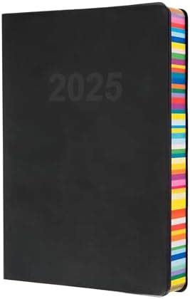 Collins Edge Rainbow Diary A Day To Page Planner With