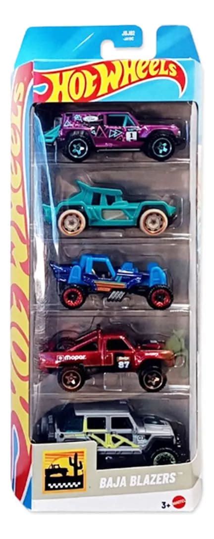 Hot Wheels Car Baja Blazers Pack Of Bull Whip Dodge D Ford Bronco R Mountain