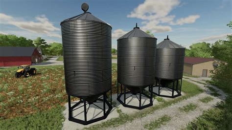 Meridian Grain Bin Pack V1 0 0 0 Fs25 Fs22 Mod