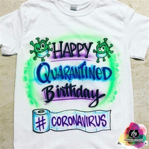 Airbrush Birthday Shirt Design Airbrush Brothers