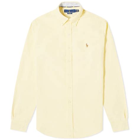 Ralph Lauren Polo Shirt Yellow Atelier Yuwaciaojp