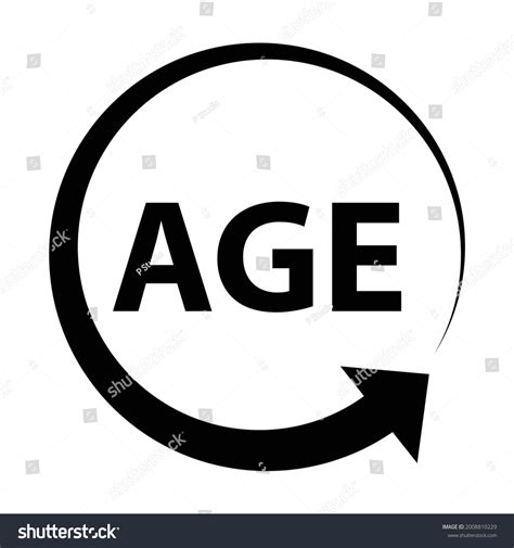 Age Vector Icon Graphic Design Logo Stock Vector (Royalty Free) 2008810229 | Shutterstock