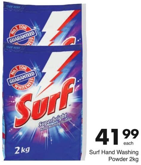 Surf Hand Washing Powder 2kg Offer At Save