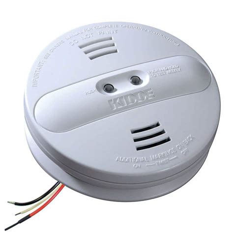 Kidde FireX Hardwired 120-Volt Inter-Connectable Dual Sensor ...