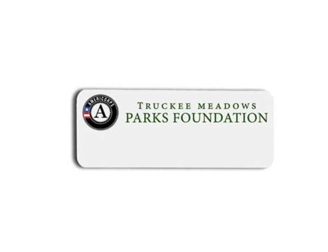 Truckee Meadows Parks Foundation | name badges