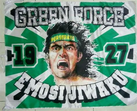 Jual Bendera Bonek Emosi Jiwaku Giant Flag Mini 1927 Persebaya Terbaru