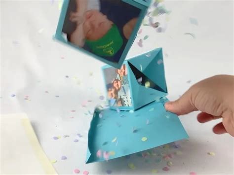 Explosion Cards How To Make A Pop Up Box Chaotically Yours