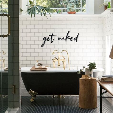 Bol Hoagard Get Naked Badkamer Slaapkamer Muur Decoratie