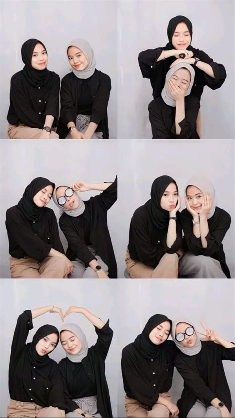 Ide Pose Foto Berdua Bareng Bestie Pose Inspirasi Potret Ide Berpose