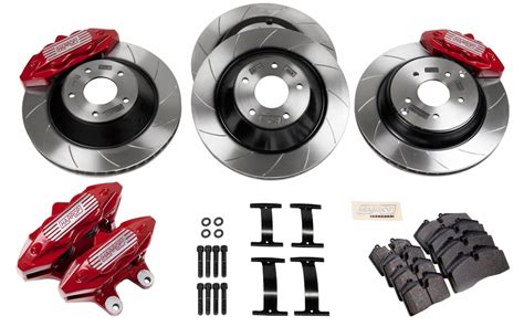 Hsv Harrop Brakes Kit Vt Vx Vy Vz Calipers And Discs 4 Piston Pot