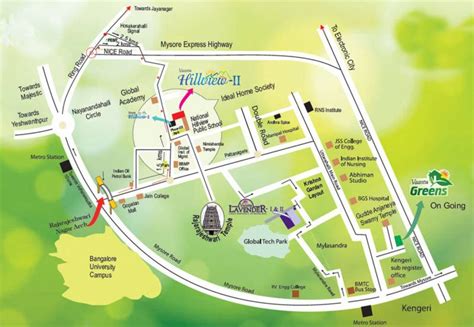 VIT Vellore Campus Map