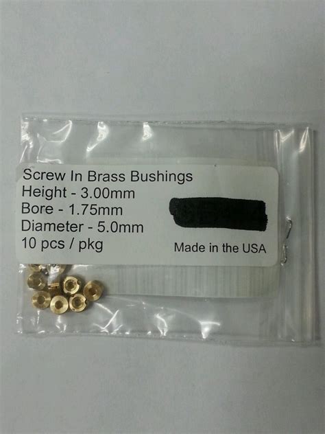 Threaded Brass Bushings Closeout Ronell Clock Co