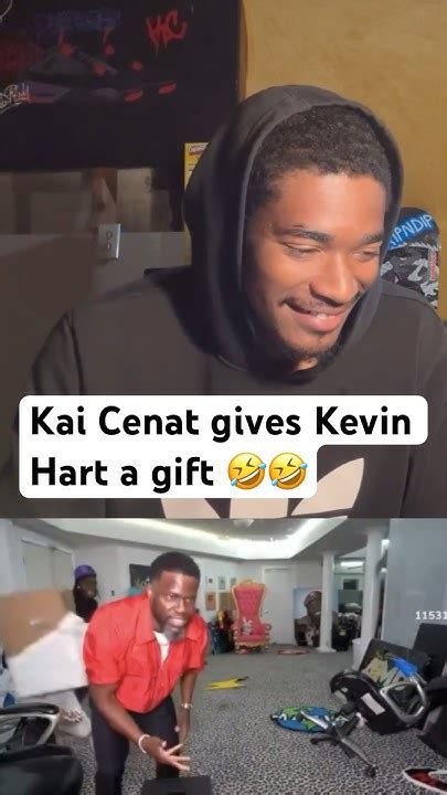 Kai Cenat Gives Kevin Hart A T 🤣 Kevinhart Kaicenat Reaction