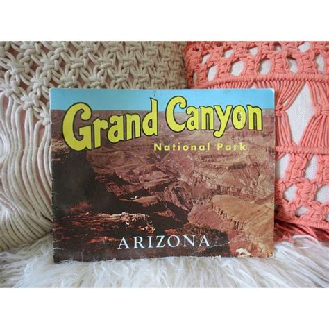 Vintage Grand Canyon Souvenir Photo Book Etsy Grand Canyon National