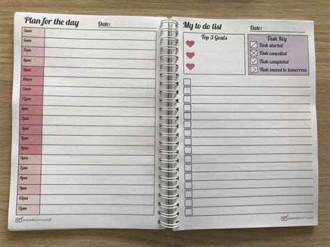 My Daily Planner Notebook