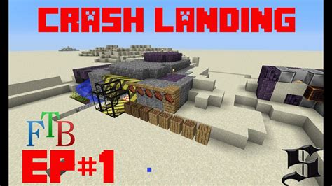 Minecraft Crash Landing Pisode Youtube