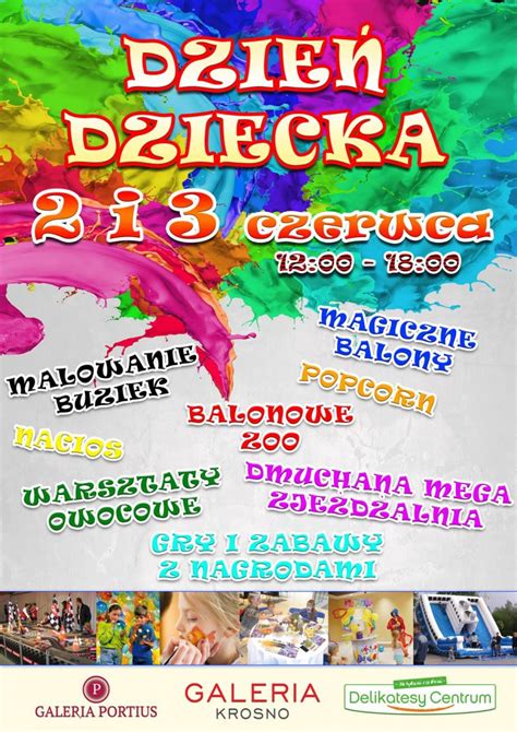 Dzień Dziecka w Galerii Krosno i Galerii Portius 03 06 2017