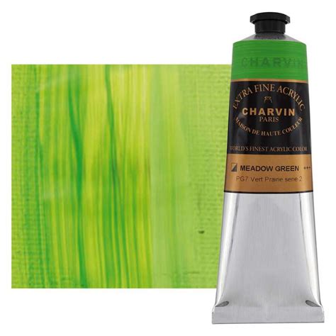 Charvin Extra Fine Professional Artist Acrylic Paint Colors Nature