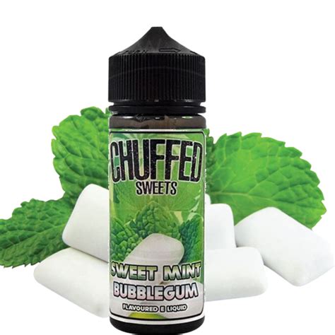 Chuffed Sweets Sweet Mint Bubblegum 100 Ml Booster Elixir Vaper