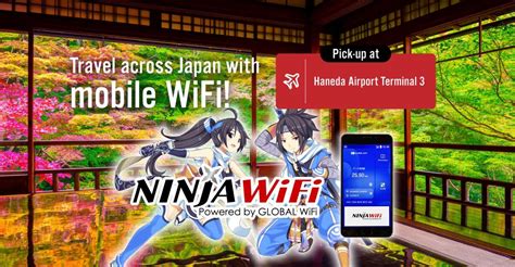 Tokyo: Haneda Airport Terminal 3 Mobile WiFi Rental