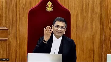 Cji Dy Chandrachud S Special Message From His Father Pune House A