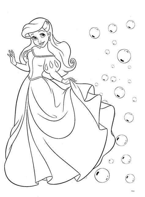 Dibujos De Princesas Disney Para Colorear E Imprimir Gratis Images