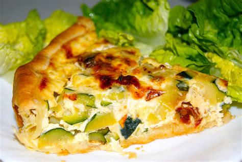 Quiche Aux Courgettes Tomates Séchées Et Chèvre La Ptite Cuisine De