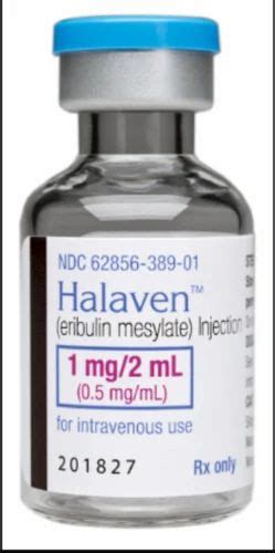 Halaven Eribulin Mesylate Injection Ml At Rs Vial In Pune Id